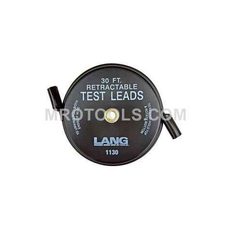 1130 Lang Retractable Test Leads 1 Lead X 30 Feet Mro Tools