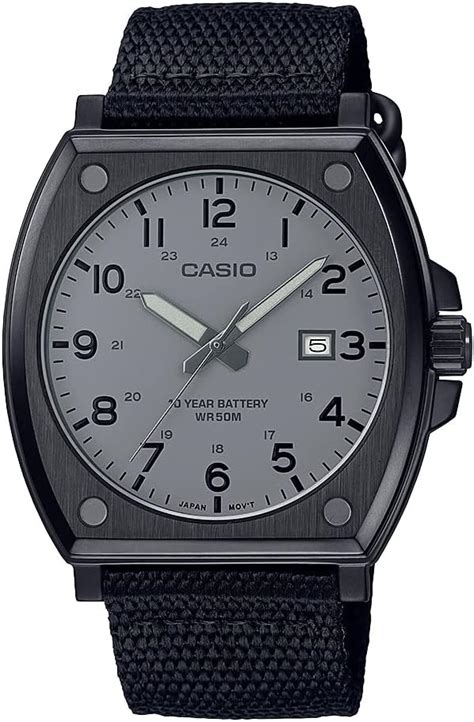 Casio Erkekler Kuvars Y Ll K Pil Tarihi G Stergesi Mm Zle Mtp