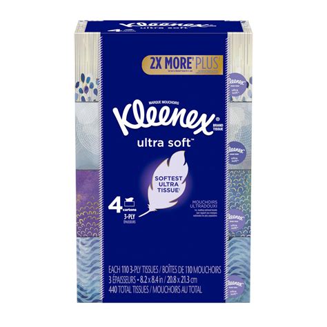 Kleenex Ultra Soft Facial Tissues Boxes Walmart Canada