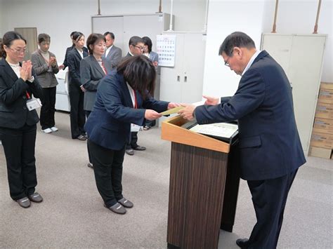 永年勤続表彰 社会福祉法人 大田市社会福祉事業団