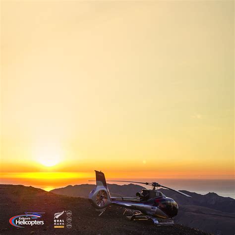 Kaikoura Helicopters Sunrise Sunset Flights