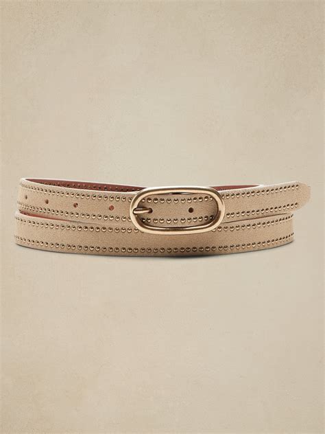 Genuine Leather Belt Banana Republic Factory