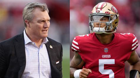 Ers Gm John Lynch On Trade Calls For Qb Trey Lance I Think There S