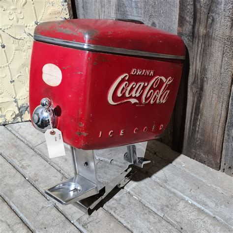 Coca Cola Motor Boat Soda Fountain Dispenser Vintage 50s Tramps Uk