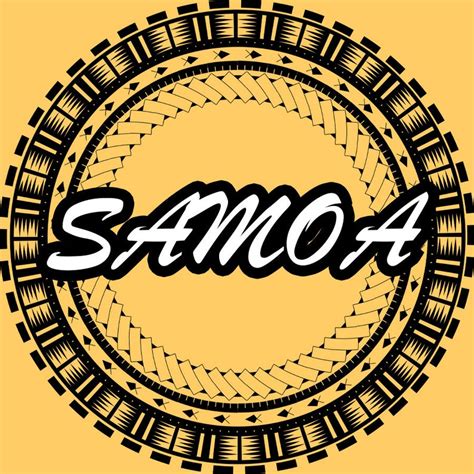 Samoan Circle Pattern Etsy