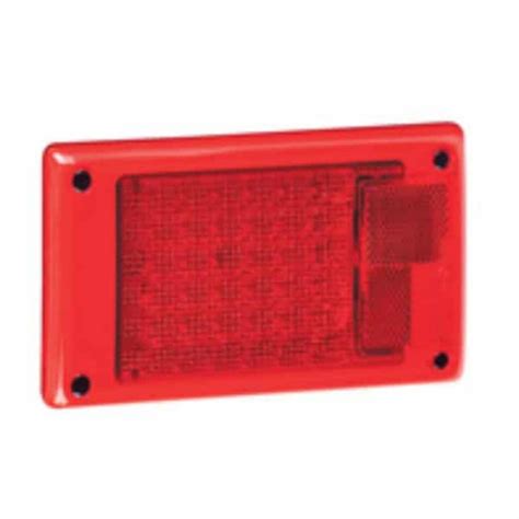 Hella Led Jumbo Stop Rear Position Lamp W Red Retro Reflector Bright