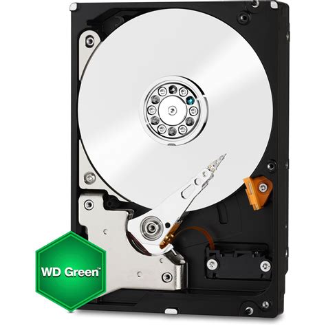 1TB WD Green WD10EZRX 64MB 3.5" (8.9cm) SATA 6Gb/s - SATA 3.5 Zoll HDDs ...