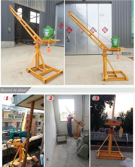 Different Kinds Of Mini Construction Cranes Made In China Cranes