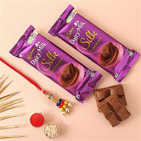 Buy Send Sneh Meenakari Lumba Rakhi N Silk Chocolates Online Fnp