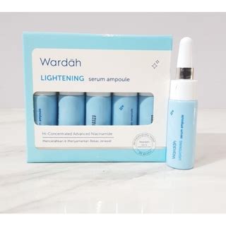 Wardah Lightening Serum Ampoule 8ml Lightening Facial Serum 5 Ml 30ml