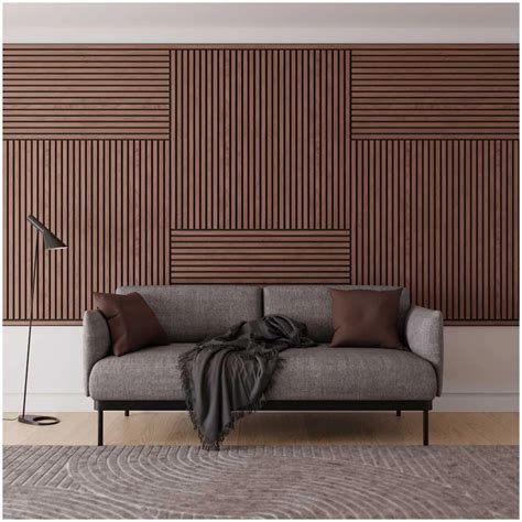 Denpanels Akustikpaneel MDF Walnuss Natur Braun 120 X 60 Cm Kaufen Bei OBI