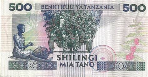 Billete 500 Shillings Tanzania Foronum