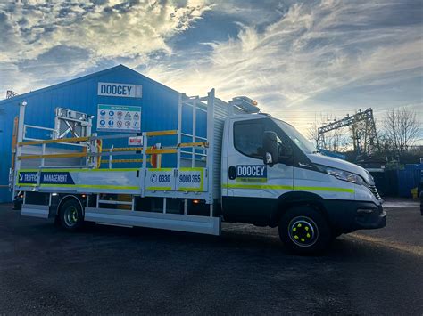 New Traffic Management Lorry Joins Our Fleet - Doocey Traffic Management