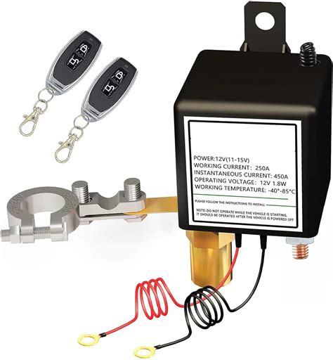 Amazon Car A Remote Battery Disconnect Switch V Upgraded