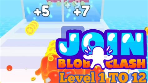 Satisfying Mobile Games Join Blob Clash 3D Level 1 To 13 YouTube