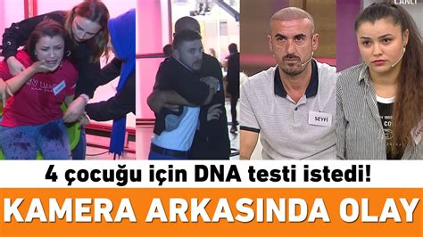 Canlı yayın sonrası ortalık karıştı Seyfi 4 çocuğu için DNA testi