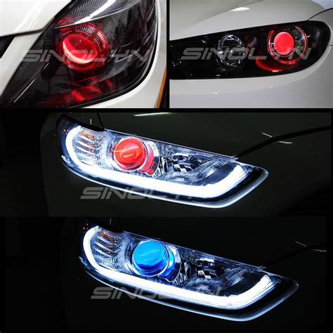 Led Devil Demon Eyes Module For Projector Lens Headlights Retrofit