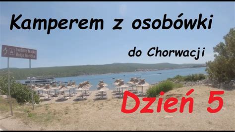 Dzie I Poranne Chorwackie S Oneczko W Kamperze Z Kombi Z Ego