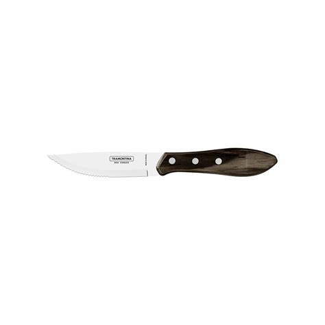 Tramontina Jumbo Steak Knife With Stainless Steel Blade And Red