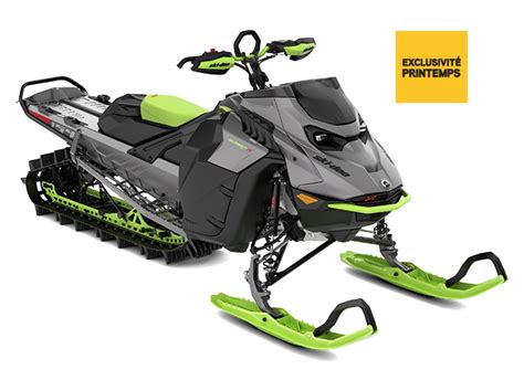 Ski Doo Summit X Avec Ensemble Expert Rotax 850 E TEC Turbo R Argent