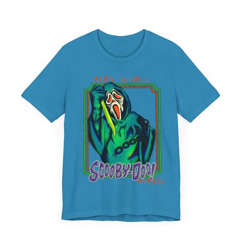 Scream/scooby Doo Crossover Tee - Etsy