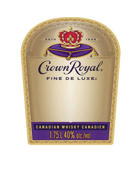 1.75l Crown Royal Fine De Luxe Label – Crown Royal Canada E-Comm