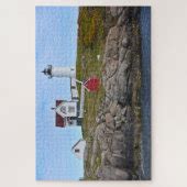 Nubble Light Cape Neddick Maine Jigsaw Puzzle Zazzle