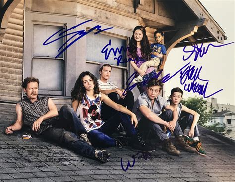 Lot Detail - "Shameless" Cast Signed 11" x 14" Color Photo (6 Sigs)(TPA ...