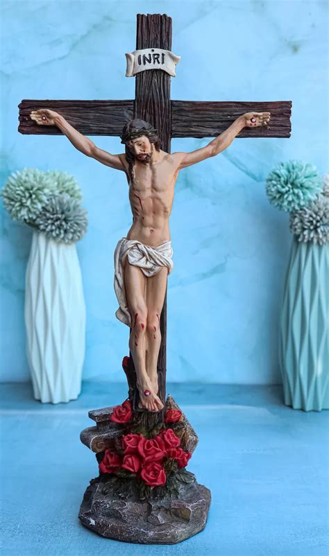 Jesus On Cross Statue