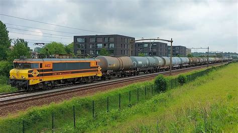 Rrf Met Millet Ketel Trein Langs Tilburg Reeshof Richting Kijfhoek