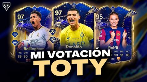 MI VOTACION PARA LOS TOTY EA FC24 YouTube