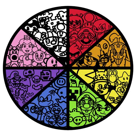 Character Color Wheel by erationaldrawings on DeviantArt