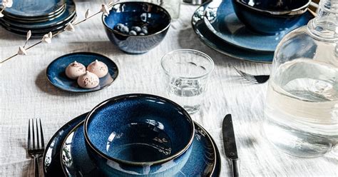 Blauw Servies Ontdek De Nieuwe Vtwonen Collectie Vtwonen