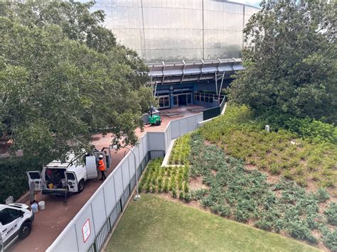 Paneling Removed From Outdoor Track Of Test Track In EPCOT WDW News Today