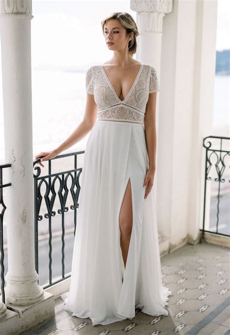 Elena Marylise Robe De Mari E Boh Me Chic Caralys Mariage Nice