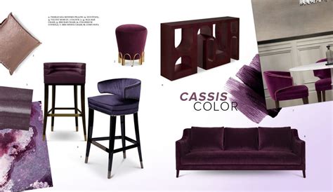 Cassis Color The Tone That Stands Out In Any Furniture Los Angeles Homes