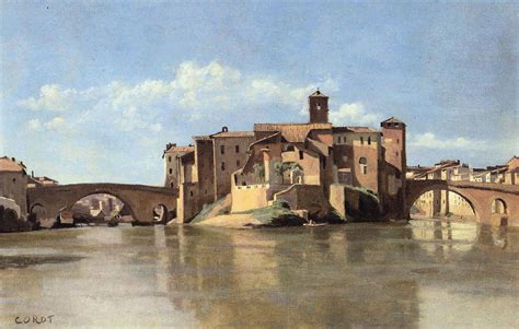 Vues De Rome De Jean Baptiste Camille Corot