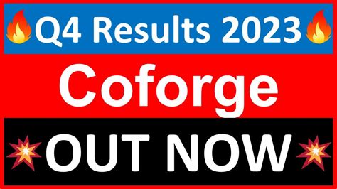 Coforge Q Results Coforge Q Results Coforge Share News