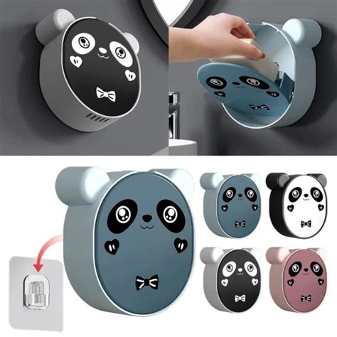 Jual Kotak Sabun Dinding Motif Panda Tempat Sabun Batang Soap Kamar