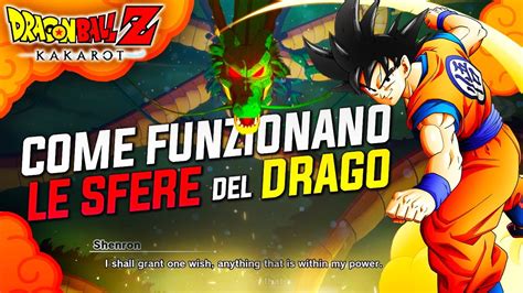 Dragon Ball Z Kakarot COME FUNZIONANO LE SFERE DEL DRAGO YouTube