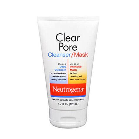 Neutrogena Clear Pore Cleanser Mask 4 2 Oz By Neutrogena Ebay