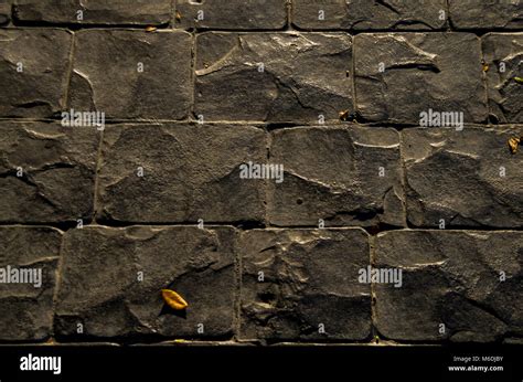 Black brick texture for 3D and illustration design wallpaper background ...