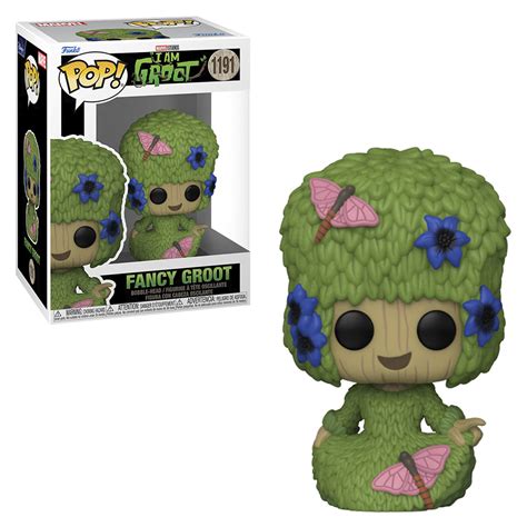 Funko Pop Marvel I Am Groot Fancy Groot 1191 Novo Original Shopee