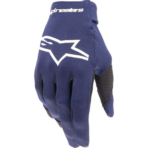 Alpinestars Handschuhe Radar Night Navy Weiß Maciag Offroad