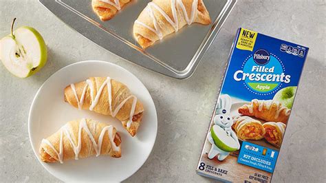 Pillsbury Filled Crescents Are Packed With Fruit Filling And Drizzled ...