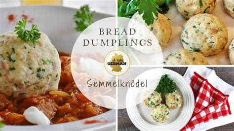 German Bread Dumplings - All Tastes German