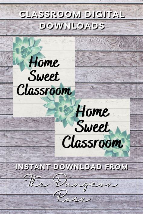 Home Sweet Classroom Classroom Printables Classroom Download Class Poster Classroom Signs