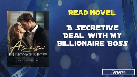 A Secretive Deal with My Billionaire Boss Novel by Gregory Ellington ...
