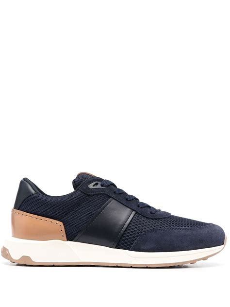 Tod S Panelled Low Top Sneakers Farfetch