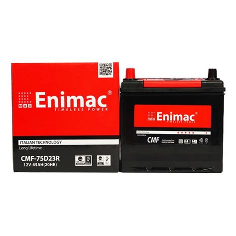 Ắc quy Enimac 75D23R 12V 65AH mua Online giá tốt nhất tại Acquycaocap